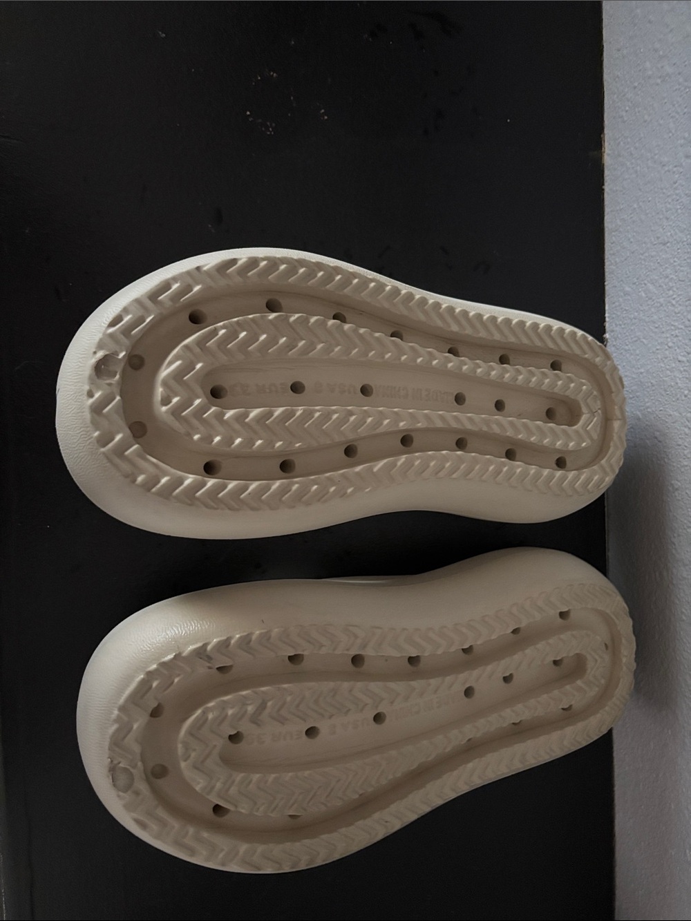 Jeffrey Campbell Cream Platform Thong Sandals - Picture 6 of 6